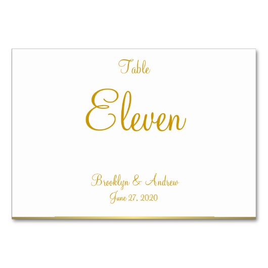 ホワイト航海のの結婚座席表テーブルカード テーブルナンバー (裏面)