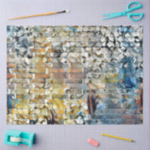 ホワイト花びらウォールアートドリーム 薄葉紙 (クラフト)