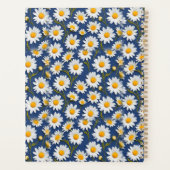 ホワイト英語デイジーオンブルー プランナー手帳 (裏面)