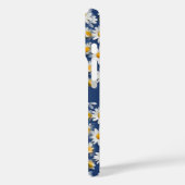 ホワイト英語デイジーオンブルー Case-Mate iPhoneケース (裏面 / 左)