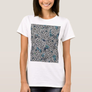 ホワイト薄紫園 Tシャツ