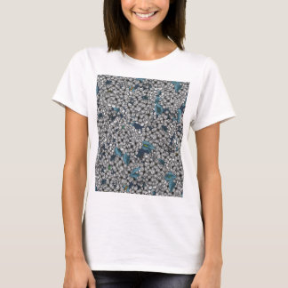 ホワイト薄紫園 Tシャツ