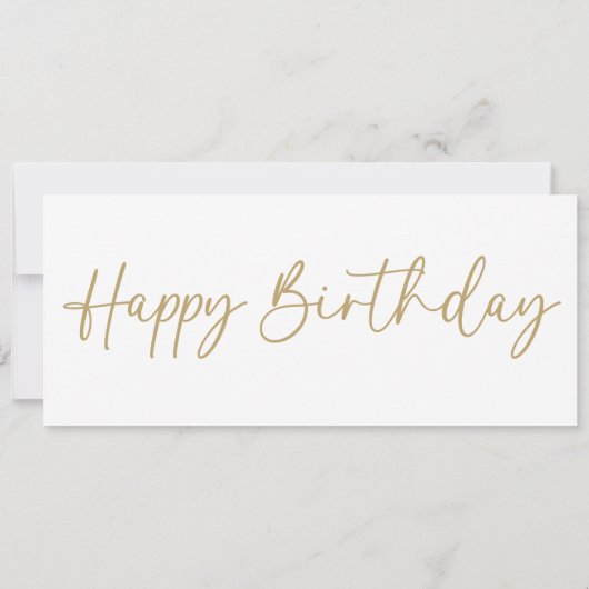 ホワイト誕生日ベビーシッター商品券カード 招待状 (裏面)