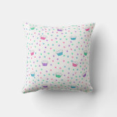 ホワイト誕生祝い枕 クッション (裏面)