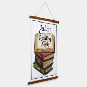 ホワイト読ズヌーク 吊り下げ型タペストリー (傾斜あり)