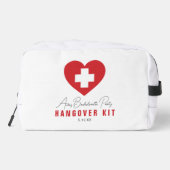 ホワイト赤いハートバチェロレッテハングオーバーキット ドップキット (裏面)