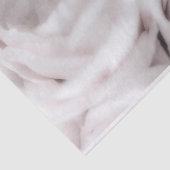 ホワイト赤面エレガント結婚ミニマルバラ 薄葉紙 (詳細)