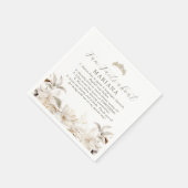 ホワイト金ゴールドキンセアニラパーティーおもしろいファクトナプキンス スタンダードカクテルナプキン (角)