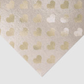 ホワイト金ゴールドハート     薄葉紙 (詳細)