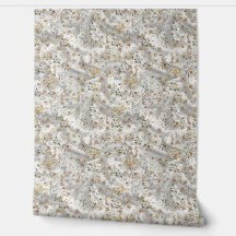 ホワイト金ゴールドバラシャンパンシルク&蝶