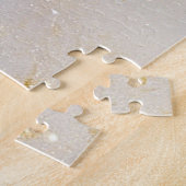 ホワイト金ゴールドフローラジグソーパズル ジグソーパズル (側面)