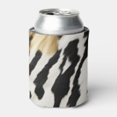 ホワイト金ゴールドブラック南西コウィド 缶クーラー (缶正面)
