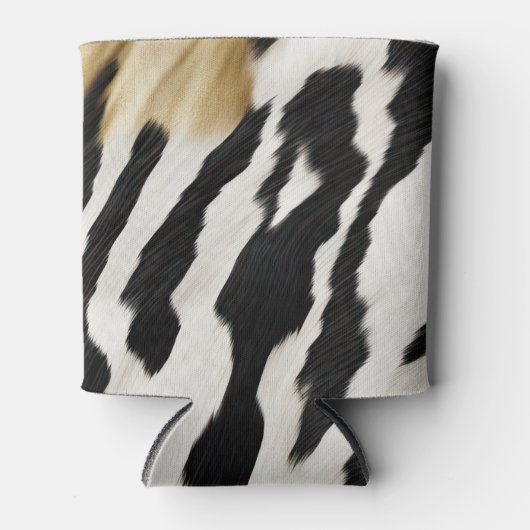 ホワイト金ゴールドブラック南西コウィド 缶クーラー (正面)