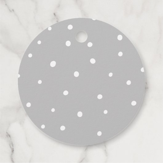 ホワイト金ゴールドリトルカボチャ赤ちゃんシャワーメッセージカード フェイバータグ (裏面)