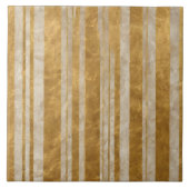 ホワイト金ゴールドヴィンテージアールデコトレンディーコレクション タイル (正面)