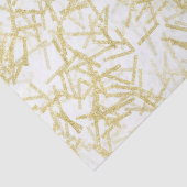 ホワイト金ゴールド紙吹雪ミュージックノート誕生日 薄葉紙 (詳細)