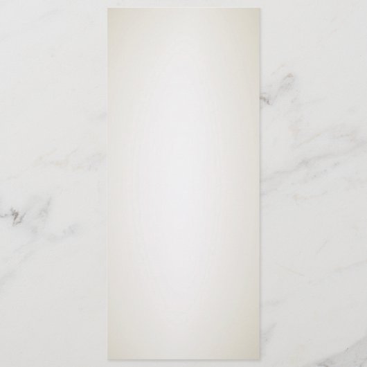 ホワイト金ゴールド結婚フローラのメニュー メニュー (裏面)