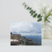 ホワイト顔 ポストカード (スタンド正面)