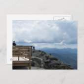 ホワイト顔 ポストカード (正面/裏面)