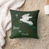 ホワイト鳩 クッション (ブランケット)