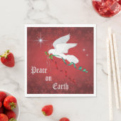 ホワイト鳩 スタンダードランチョンナプキン (インサイチュ)