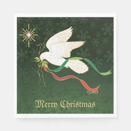 ホワイト鳩 スタンダードランチョンナプキン