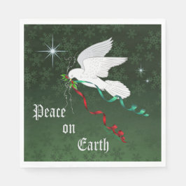 ホワイト鳩 スタンダードランチョンナプキン