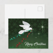 ホワイト鳩 ポストカード (正面/裏面)