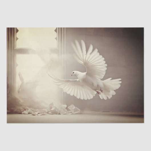 ホワイト鳩 薄葉紙 (正面)