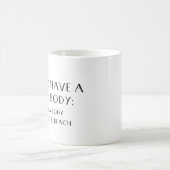 ホワイト11オズクラシックマグ コーヒーマグカップ (中央)