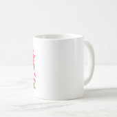 ホワイト11オズクラシックマグ コーヒーマグカップ (正面右)