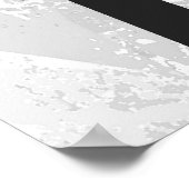 ホワイト70 Decade誕生日 ポスター (角)