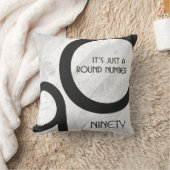 ホワイト90 Decade誕生日 クッション (ブランケット)