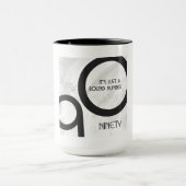 ホワイト90 Decade誕生日 マグカップ (中央)