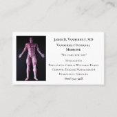 ホワイト・インターンストDRヒト体内科 名刺 (正面)