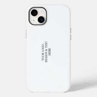 ホワイト オリジナルデザイン – ロゴとテキストを入れられます Case-Mate iPhone 14 PLUSケース