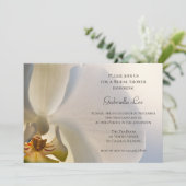 ホワイト オーキッド エレガンス ブライダル シャワー 招待状 (スタンド正面)