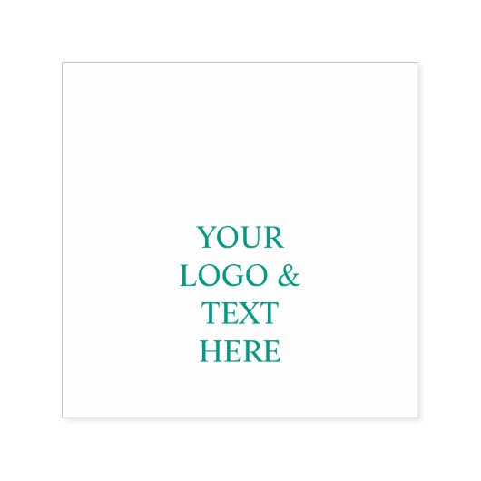 ホワイト オーダーメイド - ロゴとテキストはこちら セルフインキングスタンプ (デザイン)