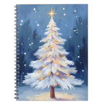 ホワイト クリスマスツリー 冬の雪
