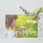 ホワイト・クリスマスメリー・オールフォト シーズンカード (スタンド正面)