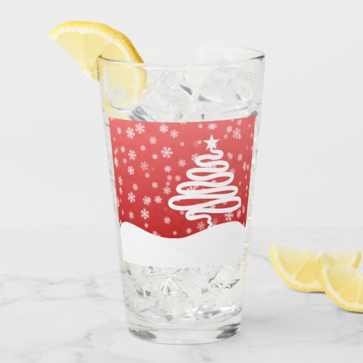 ホワイト・クリスマス タンブラーグラス (アイス正面)