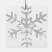 ホワイト・クリスマス・ミスターフォト夫人 セラミックオーナメント (裏面)