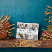 ホワイト |グランドキッズMake Life Grand Photo Collage フォトプラーク (側面)