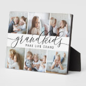 ホワイト |グランドキッズMake Life Grand Photo Collage フォトプラーク (側面)