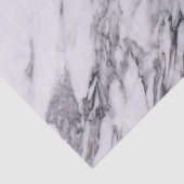 ホワイト&グレーグリッターマーブルテクスチャプリント 薄葉紙 (詳細)