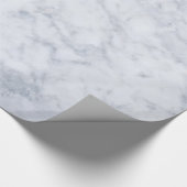 ホワイト&グレーマーブルストーンプリント ラッピングペーパー (角)