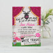 ホワイト·ゴミバチェロレッテ·バッシュ 招待状 (スタンド正面)