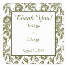 ホワイト&ゴールデンバラカスタムサンキューステッカー