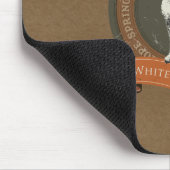 ホワイト・シェパード マウスパッド (コーナー)