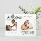 ホワイト ダスキー グリーン メリー クリスマス フォリア 2 フォト (スタンド正面)